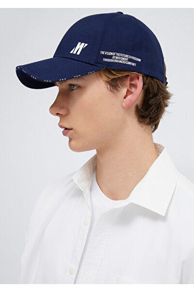 Mavi Pro Logo Detailed Navy Blue Hat 0911518-32184
