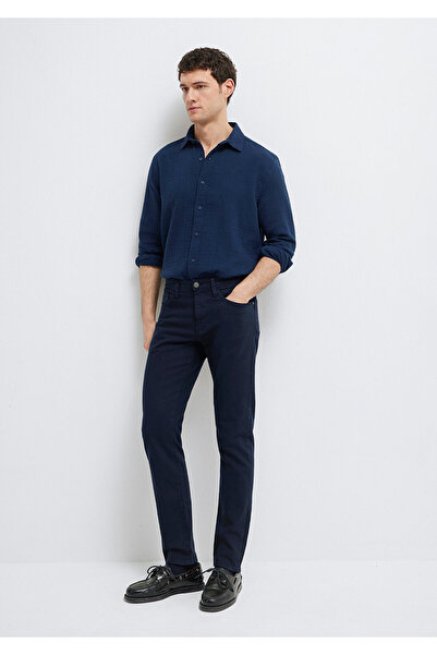 Mavi Marcus Dark Navy Comfort Gabardine Trousers 0035190674