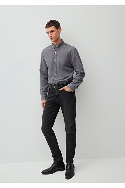 Mavi London Classic Denim Antracit Gabardin Hlače 0010172-87848