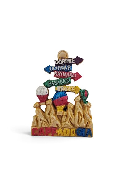 REYYAN Kapadokya magneti polyester kabartma turistik magnet hediyelik