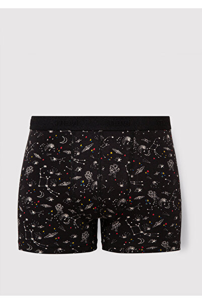 Mavi Galaxy Printed Black Boxer 092084-900