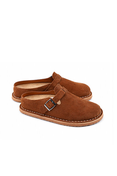 stato Sobe Genuine Leather Suede Buckle Women's Slippers Daily Comfortable No...