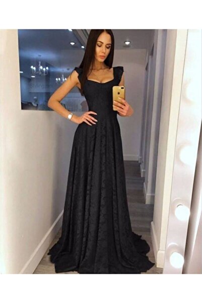 Styling Park Maxi Dantel Abiye Elbise