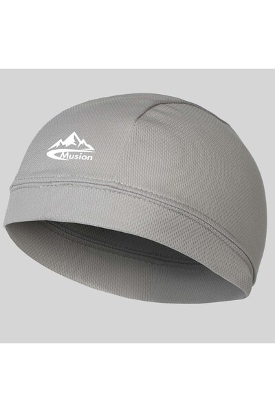 Choice4 Light Gray Musion Under Helmet Beanie Cap Vented Sweat Absorbent Mois...