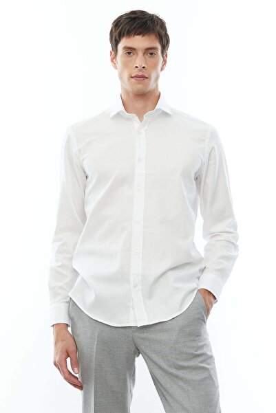 PAULMARK Classic Cut Cotton Shirt