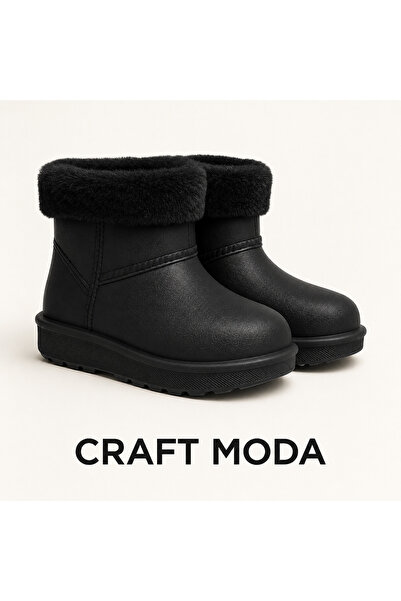CRAFT MODA Mother & Child Boots with Fur Inside, Waterproof Winter Boots – Co...