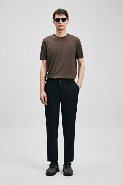 Lufian Evrıc Smart Erkek Chino Pantolon Slim Fit Siyah
