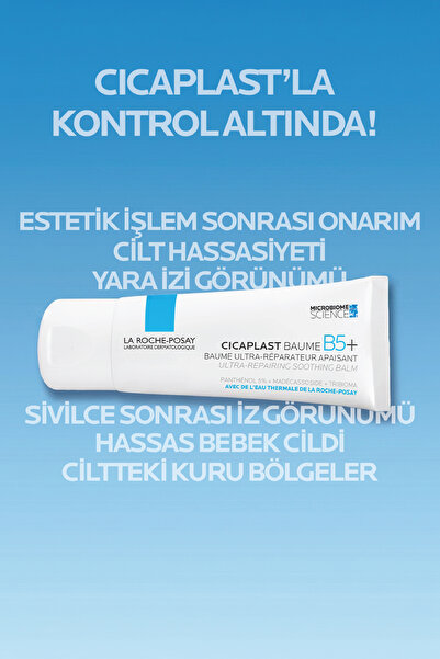 La Roche Posay Cicaplast Balm B5+ Tahriş Olmuş Ciltlere Yatıştırıcı ve Bariyer Onarıcı Yüz& Vücut Bakım Kremi 40 ml