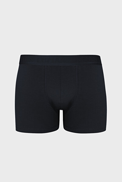 Lufian Solid Men's Cotton Boxer Anthracite