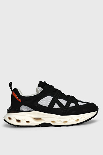 Lufian Vlad Men's Leather Sneaker Shoes Black