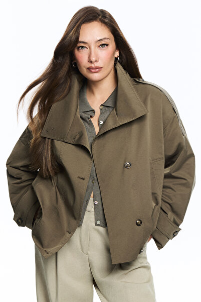 Lufian Eros Women's Outerwear Khaki