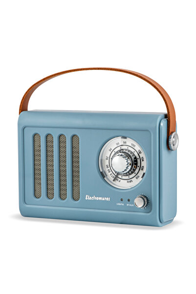 Electromures Radio retro cu difuzor Bluetooth EM 1006, 1500 mAh, 6 ore, USB, ...
