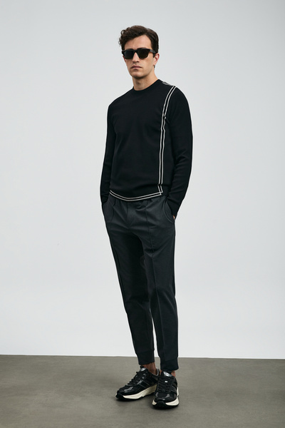 Lufian Pıto Jogger Pants Slim Fit Anthracite