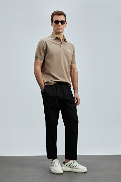 Lufian Echo Smart Men's Polo T-Shirt Soil