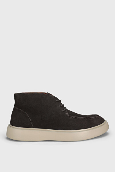 Lufian Derek Men's Suede Boots Brown