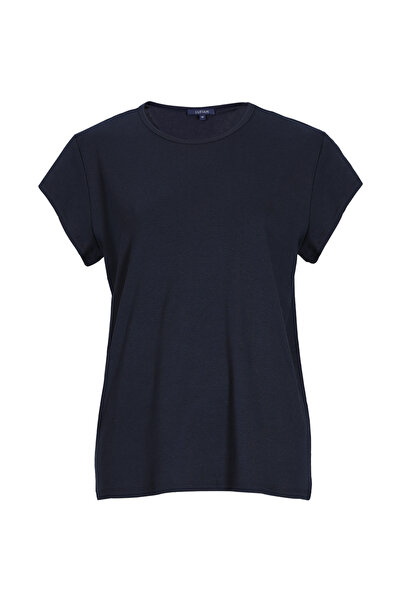 Lufian Ponte Women's T-Shirt Navy Blue