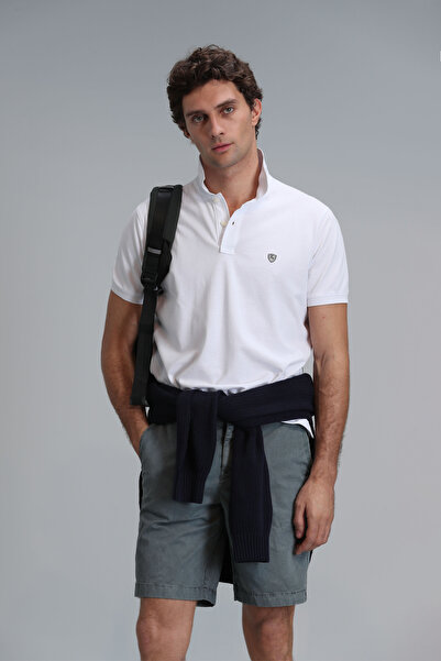 Lufian Laon Smart Men Polo majica Slim fit Beli