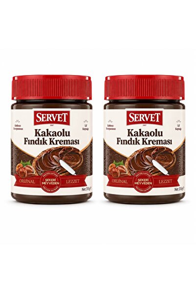 Servet Kakaolu Fındık Kreması 315 gr 2'li Paket