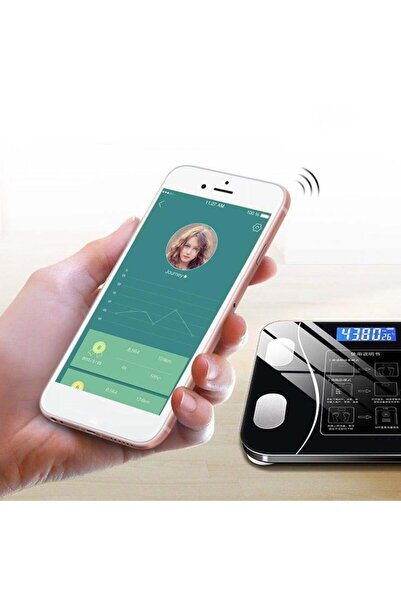 OEM Intelligent digital scale with Smart app - Analyzes weight, fat and BMI