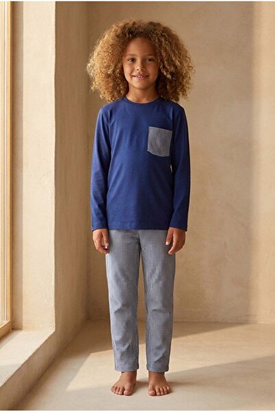 Katia&Bony Sweet Dream Boy's Woven Bottom Navy Blue