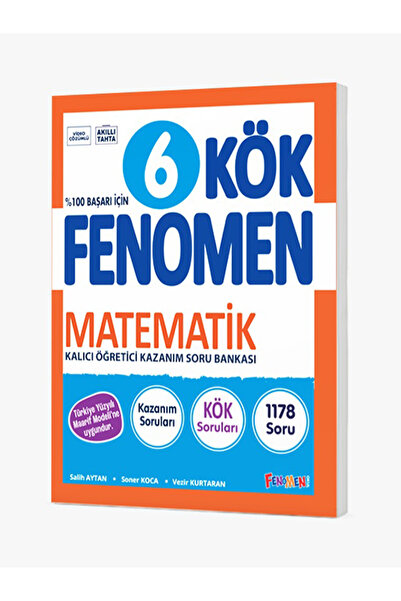 fenomen okul FENOMEN 6 KÖK MATEMATİK SORU BANKASI