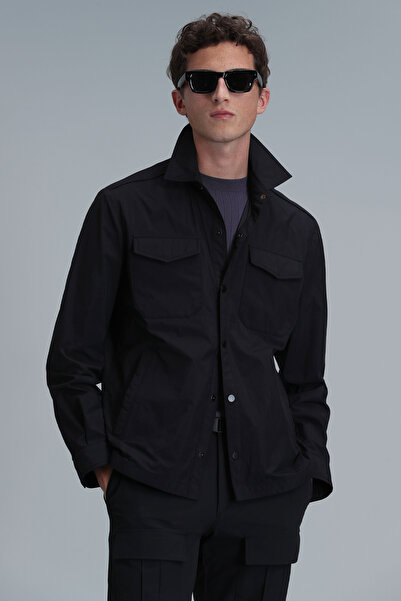 Lufian Terry Men's Coat Black