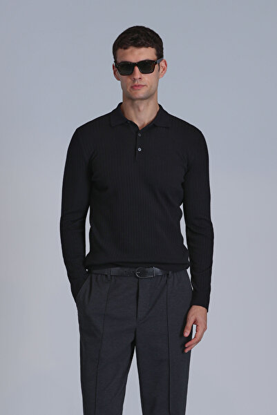 Lufian Aden Men's Sweater Black