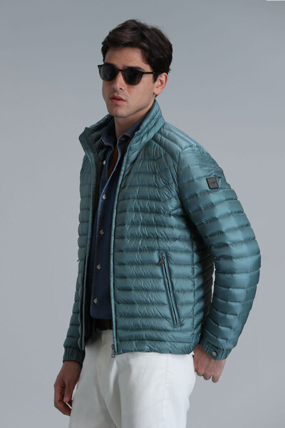 Lufian Sergio Goose Feather Men's Coat Green