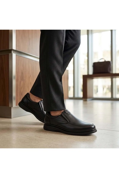 Kristal Dim.208J Full Orthopedic Leather Inside and Out Gel Men's Shoes