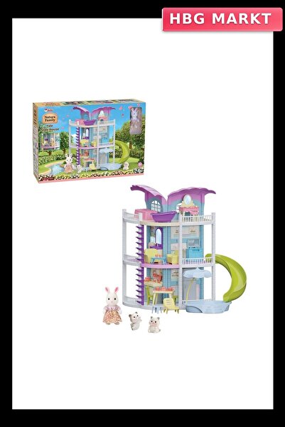 Genel Markalar 04149 DOĞA AİLESİ MASAL EVİ KAYDIRAKLI