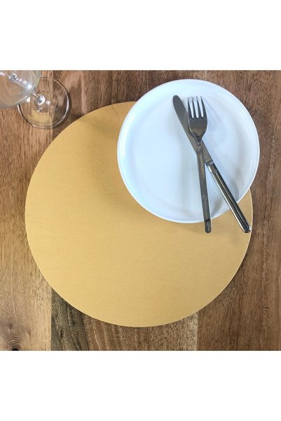 desenizmir American Service, Gold Color Charger