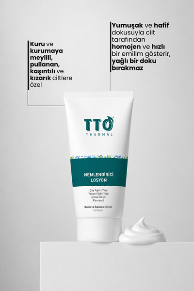 TTO Thermal Nemlendirici Yüz Losyonu - Hafif Dokulu Canlandırıcı 100 ml