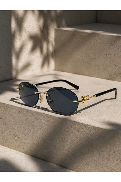 Goldmine Unisex Premium Toffy Sunglasses Uv400 Black
