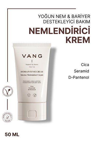 VANG Hyaluronik Asit, Ceramide ve Cica Yüz Kremi, Bariyer Destekleyici, Yatış...