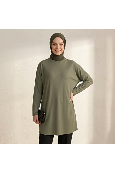 RESPİRO Flowy Seasonal Soft Tunic with Comfortable Cut and Plus Size Fit