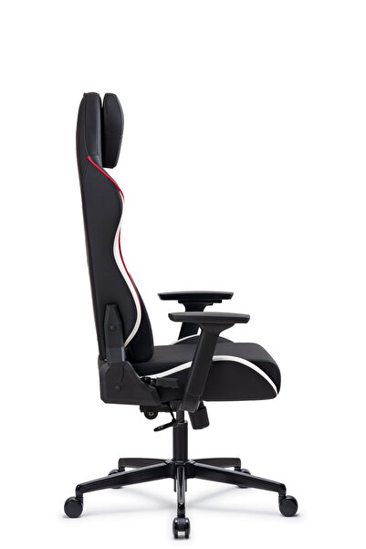 Beşiktaş Fanchair x Siyah Beyaz Lisanslı Oyuncu Koltuğu