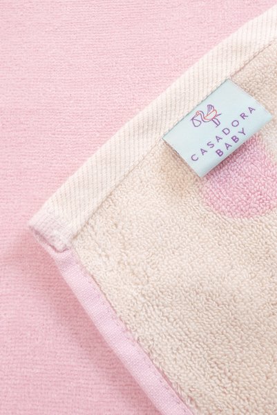 Casadora Baby Milo 100% Organic Cotton Velur Towel 70 X 140 cm