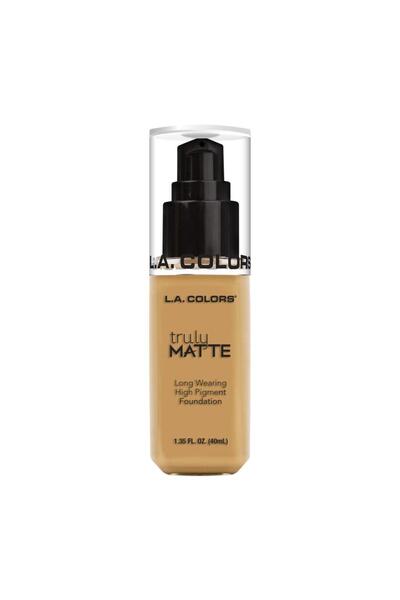 L.A Colors La Colors Truly Matte Fondöten-Nude 40Ml