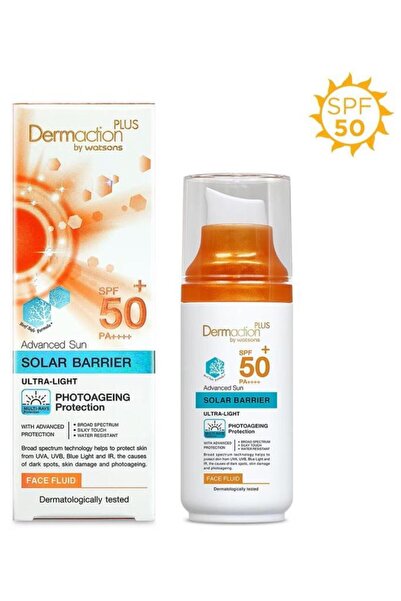 DERMACTION PLUS BY WATSONS Sun Face Cream Spf50 50 ml