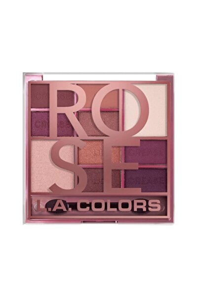 L.A Colors La Colors Color Block Far Paleti-Rose