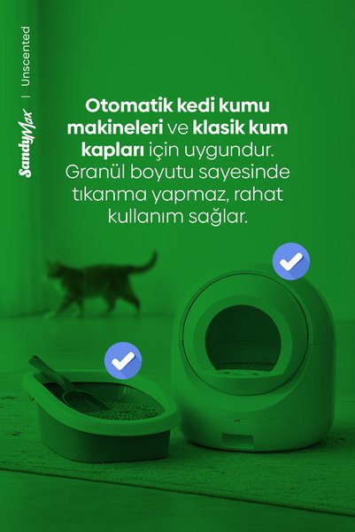 Sandy SandyMax Triple Action Kedi Kumu 10kg