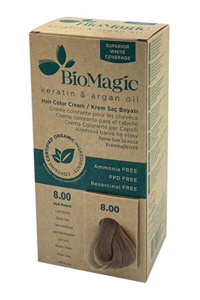 BIOMAGIC Vopsea de păr Brun-arduin deschis 8,00