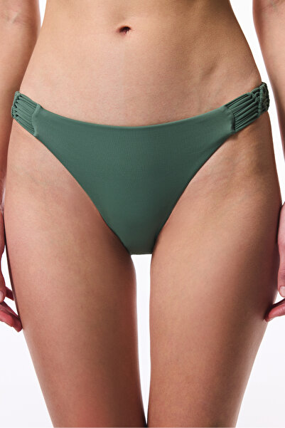 Penti Yeşil Makrome Bikini Altı