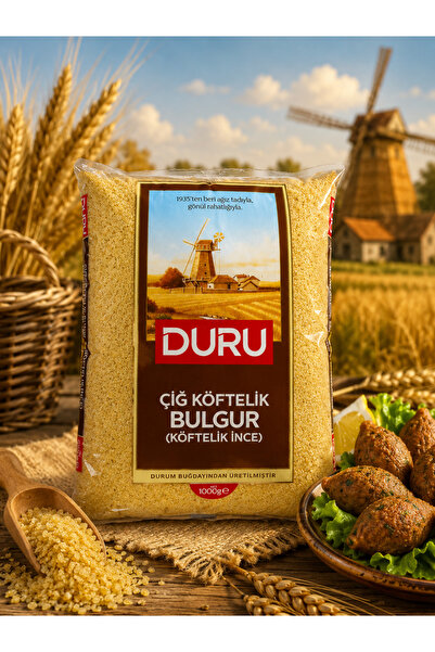 Duru Bulgur Duru Köftelik İnce Bulgur (Çiğköftelik) 1 Kg