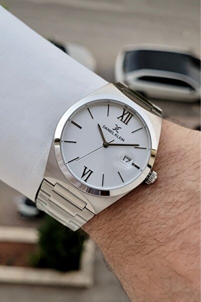 Daniel Klein Silver Renk 24 Ay Garantili 41,5 Mm Erkek Kol Saati