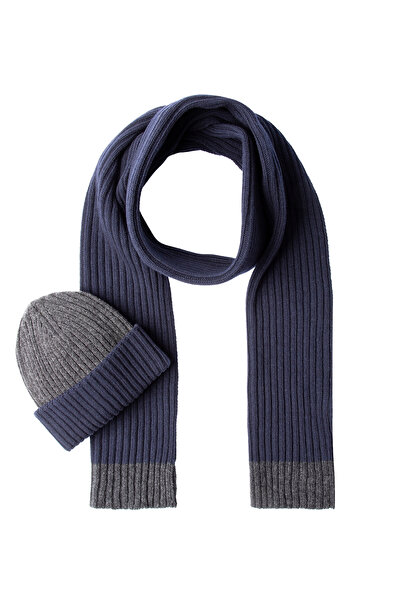 Kiğılı Woolen Patterned Scarf & Beanie Set