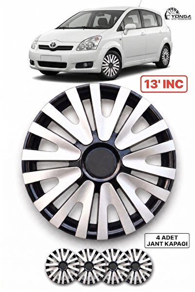 YONGA OTO AKSESUAR TOYOTA VERSO Jant Kapağı 13 İnç Kırılmaz 4'lü + 4 Amblem +...