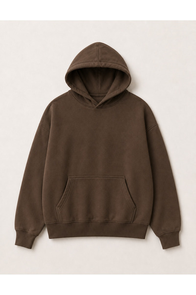 S&A DESIGN Unisex osnovna majica sa kapuljačom, široka, otporna na piling, od...
