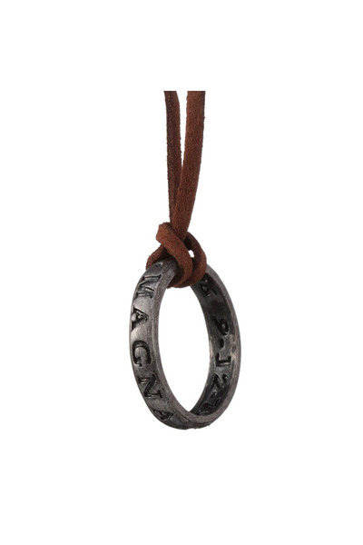 Choice Antique Tin Movie Game Uncharted 4 Necklace Nathan Drake Cosplay Ring ...