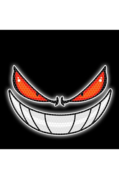 choice2 1 Accesorios Para Moto Reflective Eye Stickers Safety Warning Motorcy...